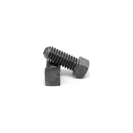 Newport Fasteners Square Head Set Screw, Flat Point, 5/16-18x3/4", Alloy Steel Case Hardened, Full Thread, 100PK 884960-100